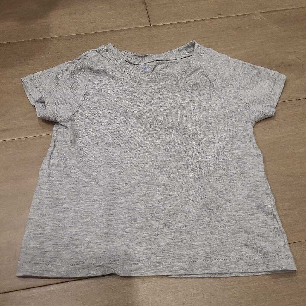 H&M Basic cotton grey tshirt 2T