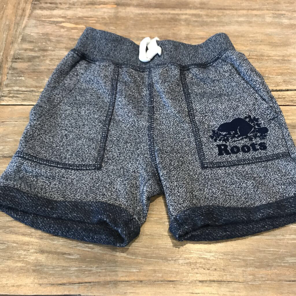 Roots blue sweat shorts 2T