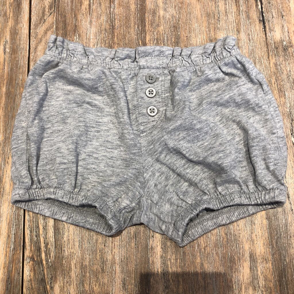Gap cotton grey shorts 3-6m