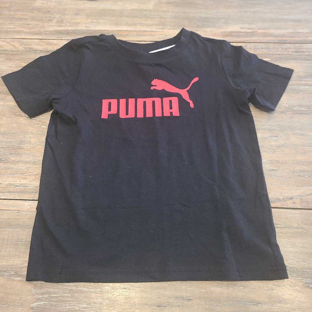 Puma black cotton long sleeve 4T