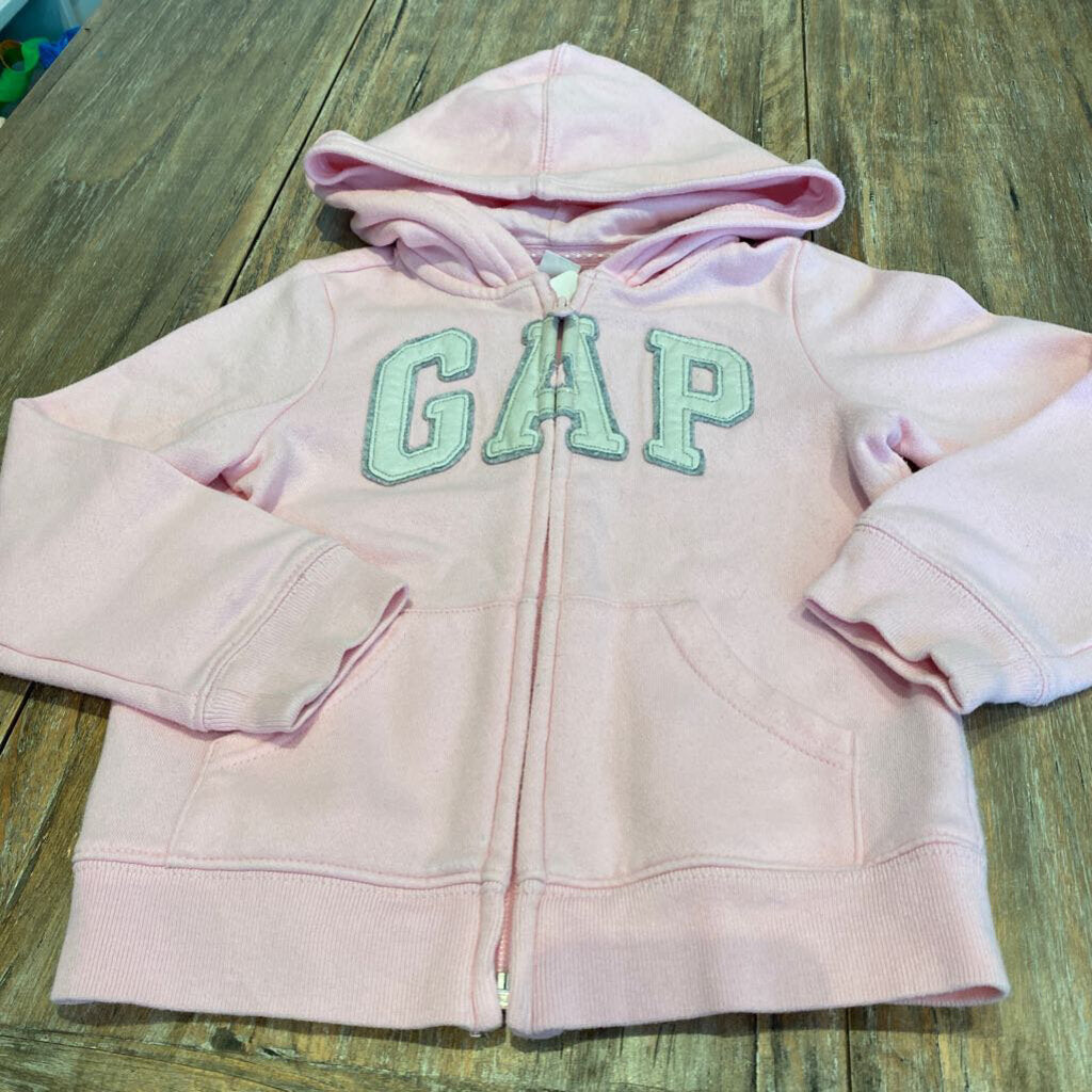 Gap pink logo hoody 5Y