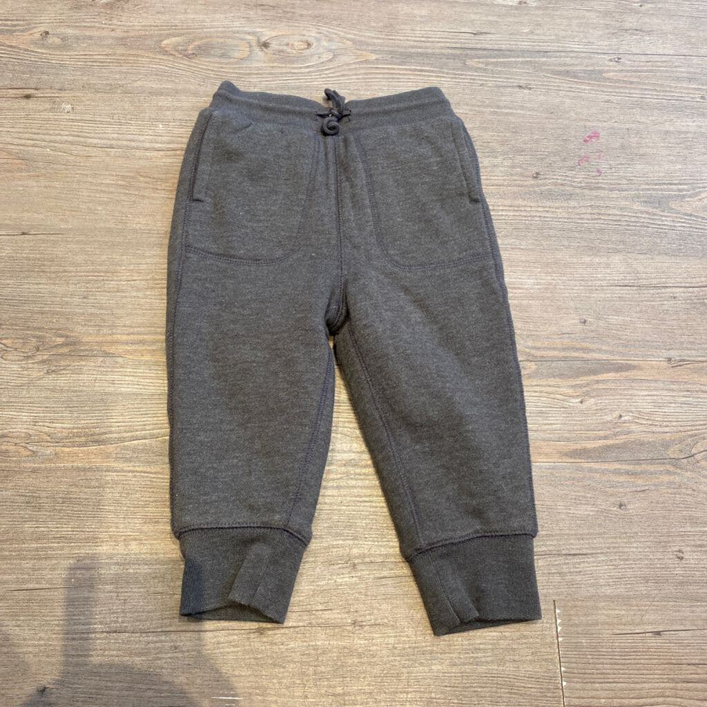 Gap grey sweatpants with faux fur (fleece lined) thick sweatpants 18-24m
