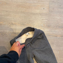 Load image into Gallery viewer, Gap grey sweatpants with faux fur (fleece lined) thick sweatpants 18-24m
