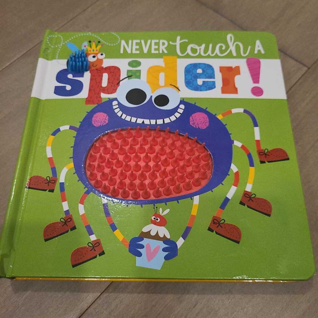 Never Touch A Spider (touch and feel)