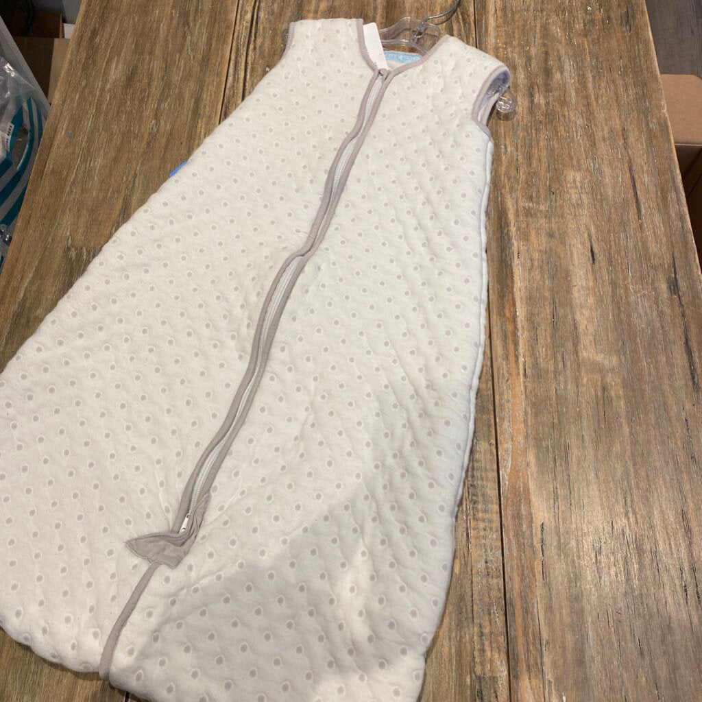 Grobag white 2.5TOG sleep sack 6-18m