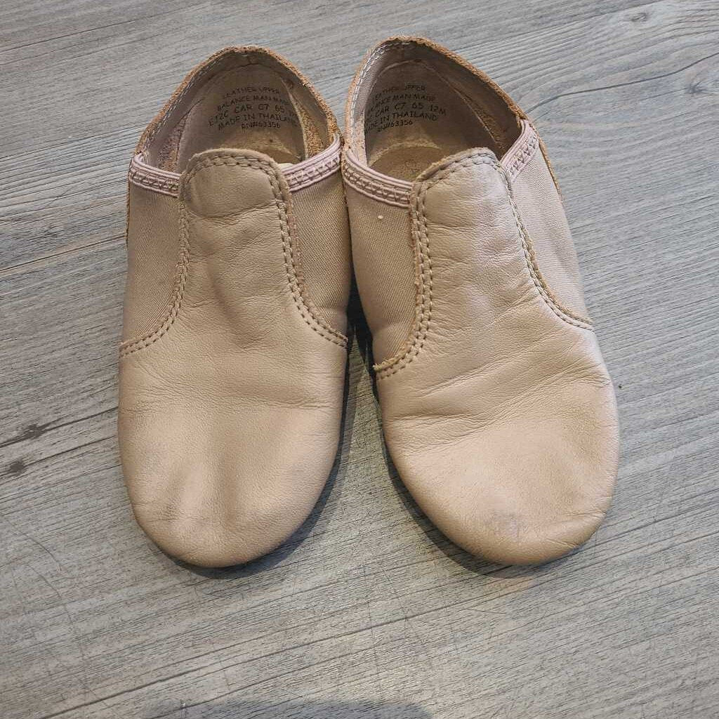Tan leather jazz shoes 12