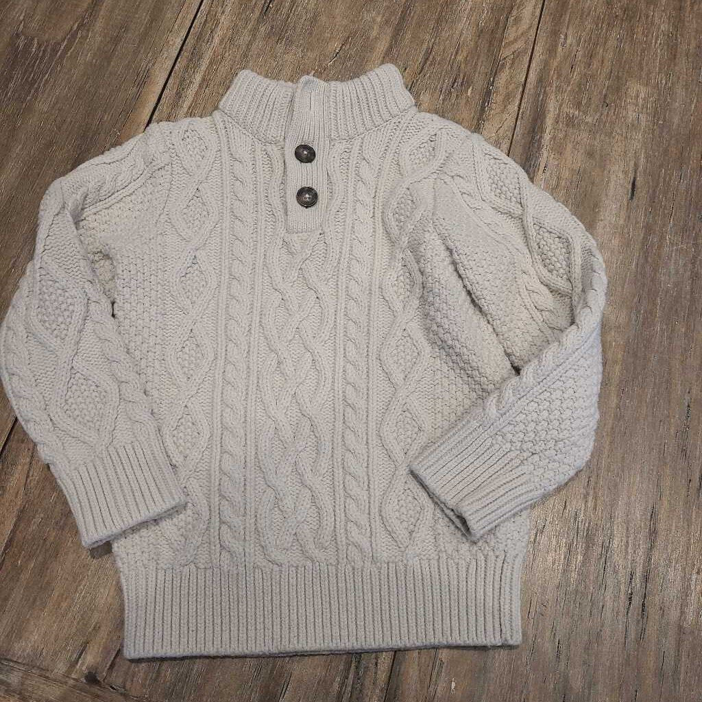Gap cream cable knit sweater 5Y