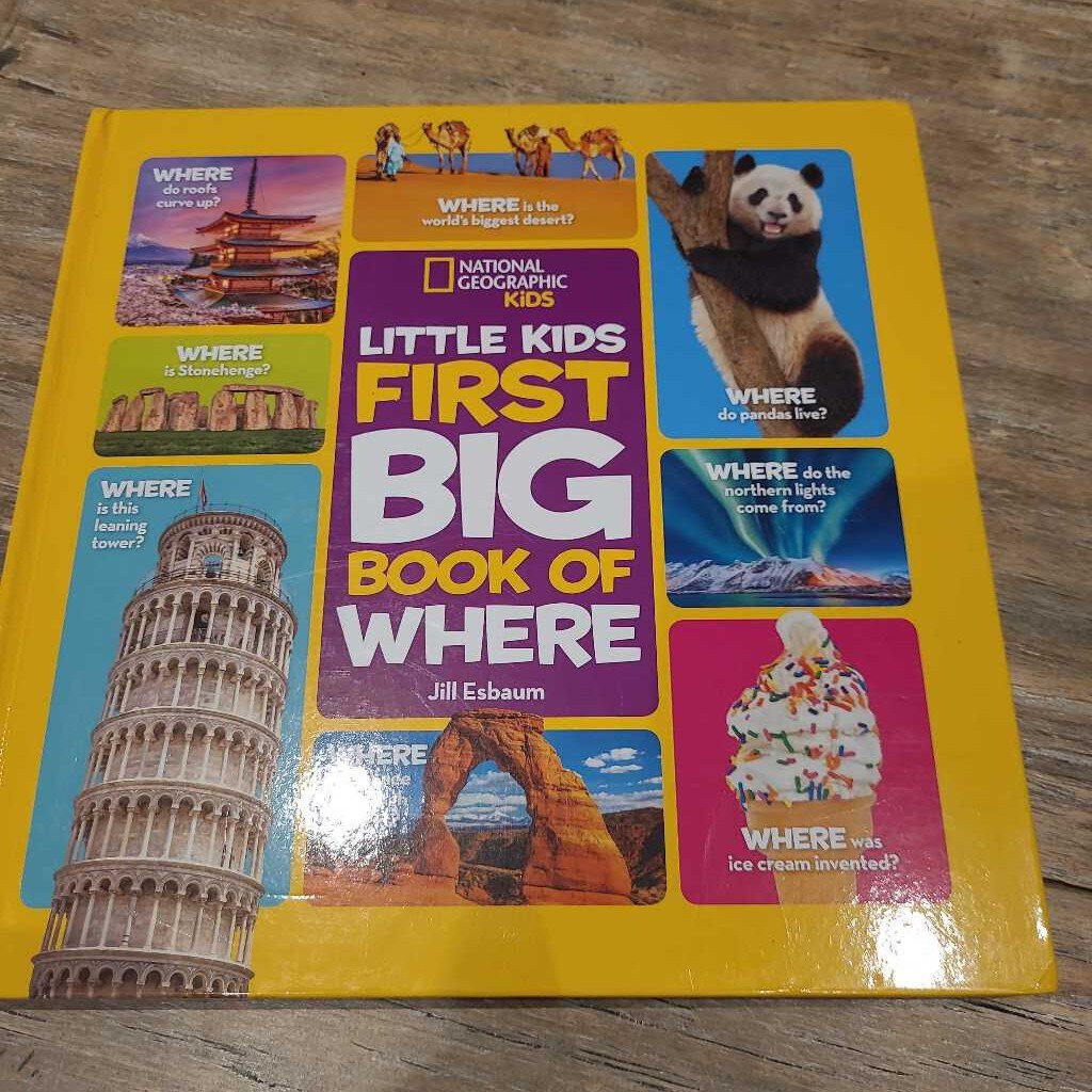 Little Kids First Vig Book of Where (National Geographic)