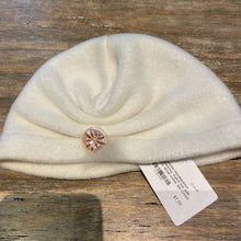 Load image into Gallery viewer, HeadMistress stylish hat with rouche detail cream 12m
