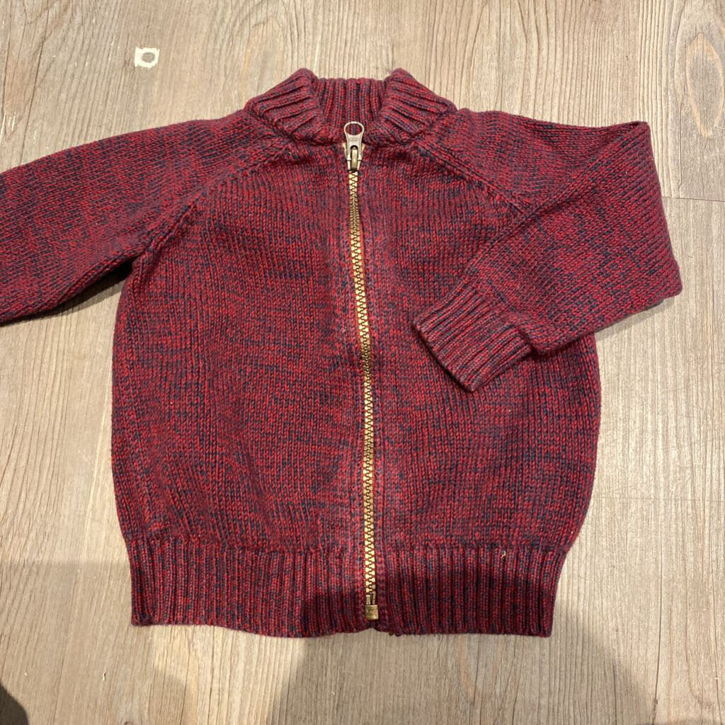 Old Navy marron knit sweater 12-18m