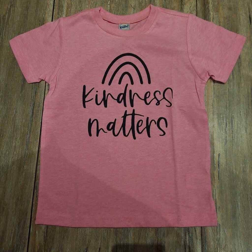 Kindness Matters Pink Shirt 4T