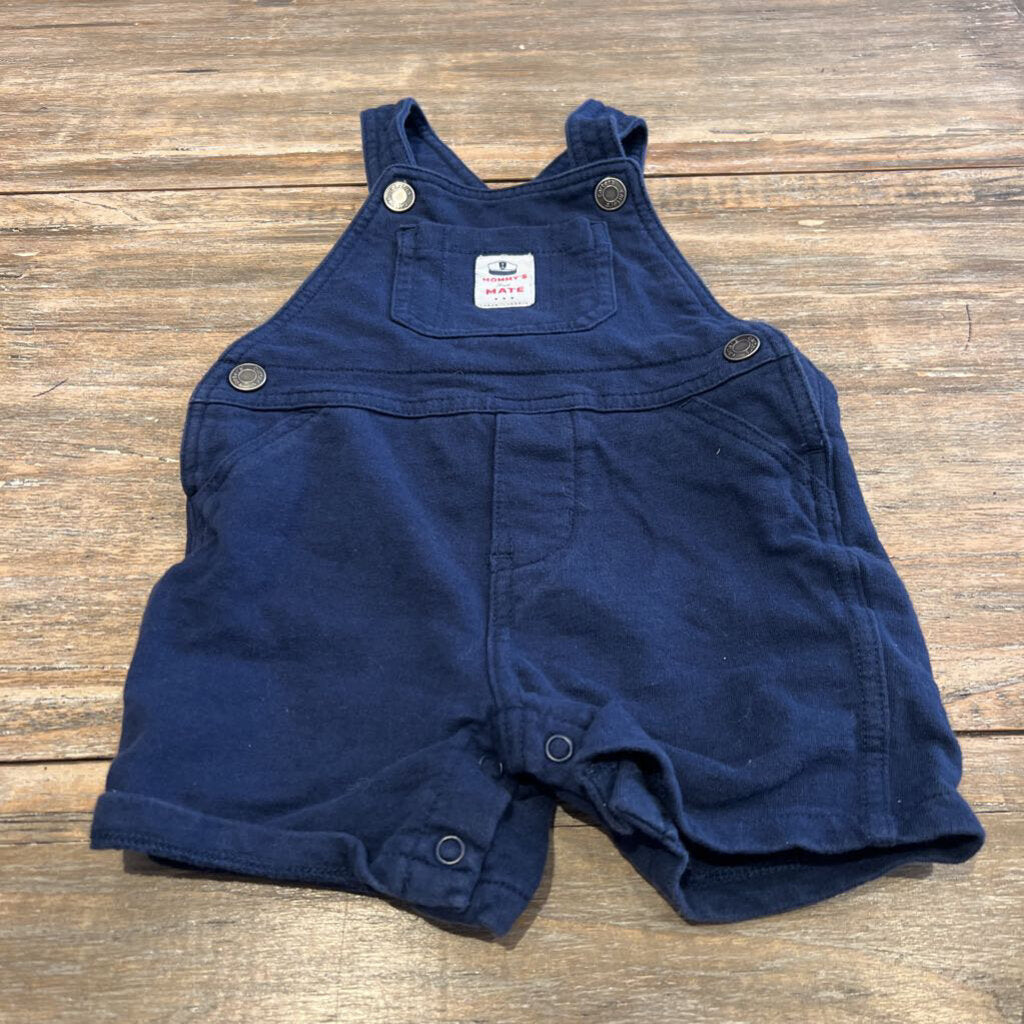 Carters Navy 'mommy's first mate' Overalls 12m