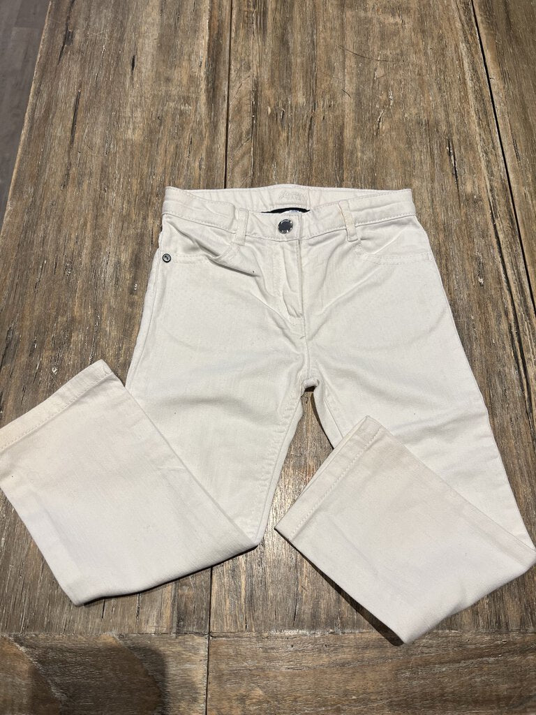 Jacadi White ajst/wst Jeans 3T
