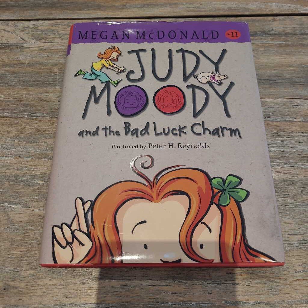 Judy Moody And The Bad Luck Charm #11 (hard cover)