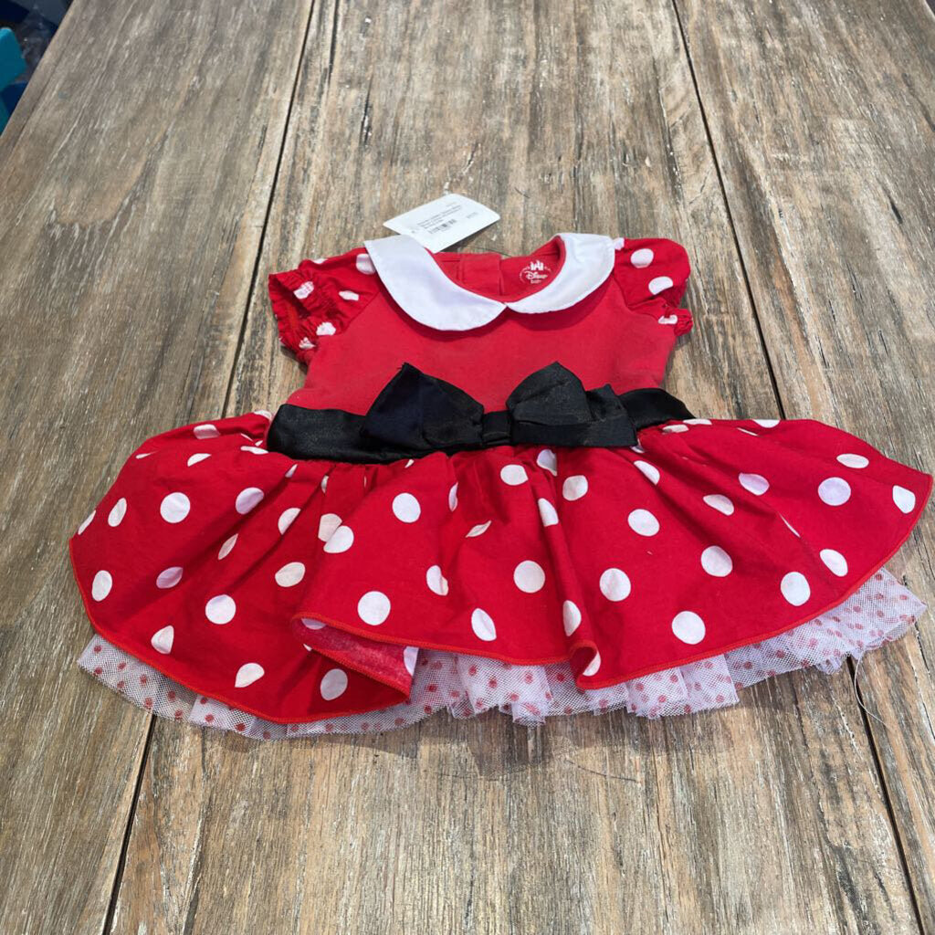 Disney Minnie Mouse Cotton SS Dresses 6-9m