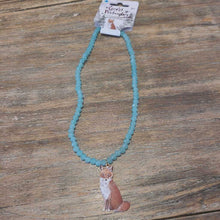Load image into Gallery viewer, Woodland fox necklace
