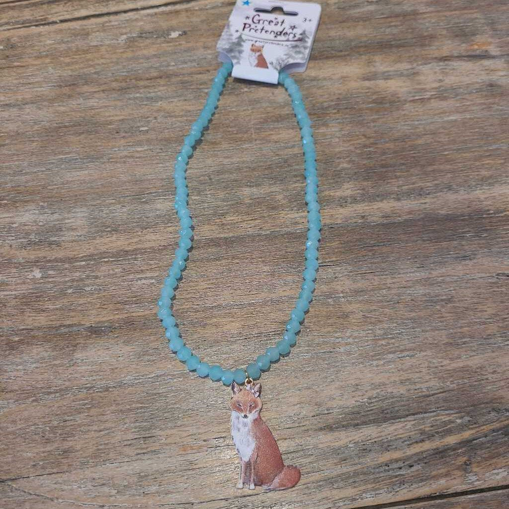 Woodland fox necklace