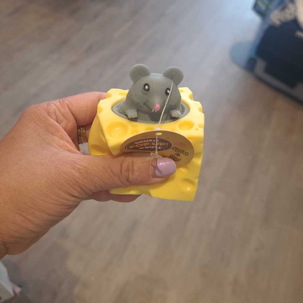 Squeeze Pop Mouse & Cheese