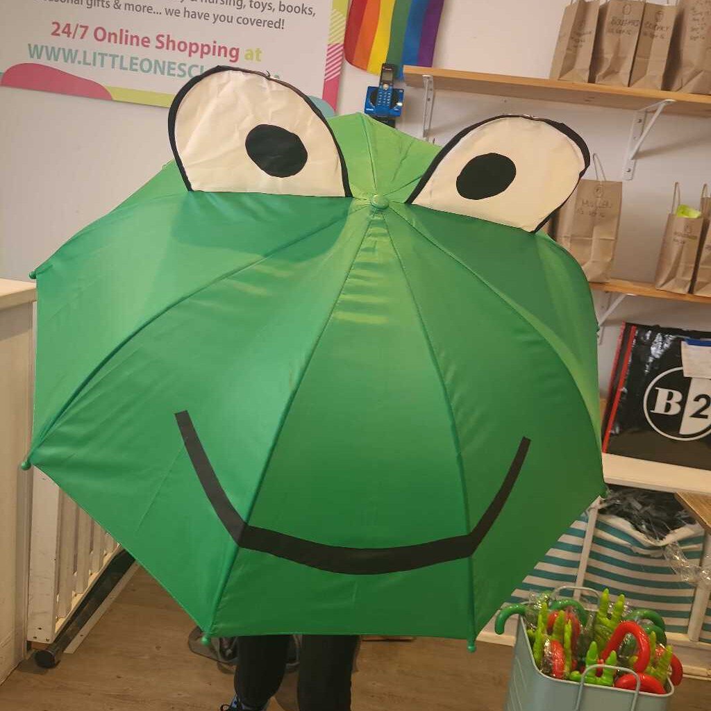 Green Frog Umbrella