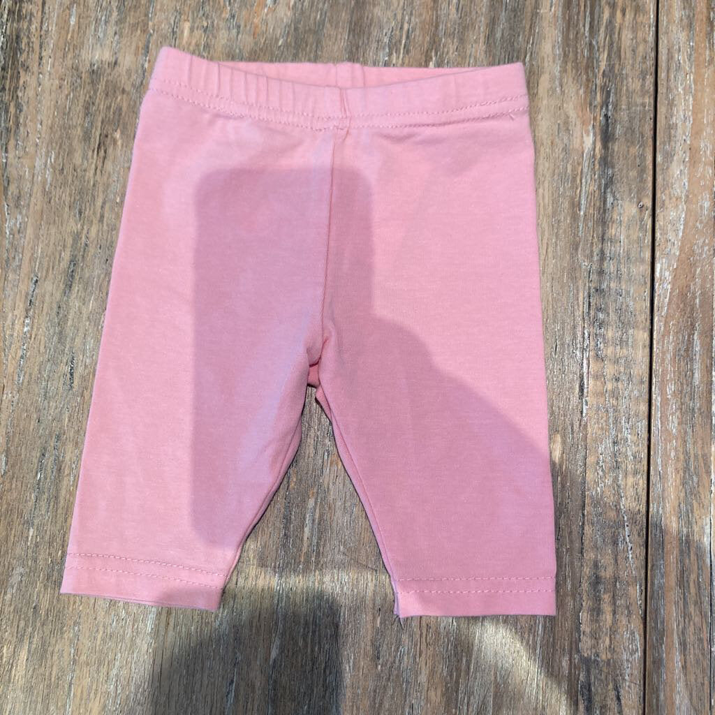 Limonada Pink Cotton Leggings Newborn