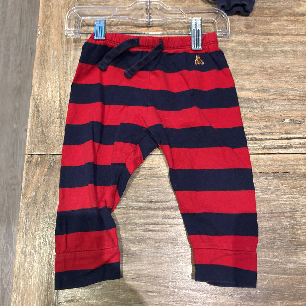 Baby Gap Navy/Red Stretch Waist Pants 12-18m