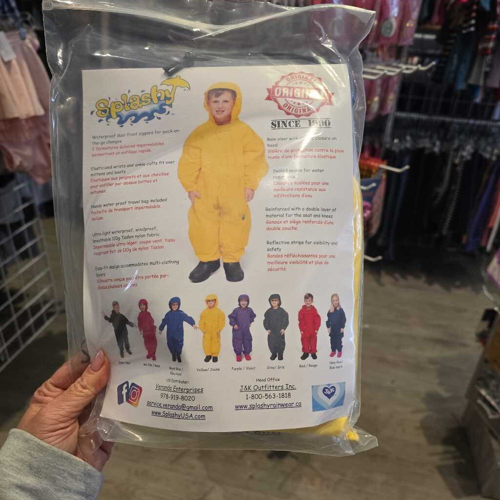 Splashy Suit Rain Suit yellow 18-24m