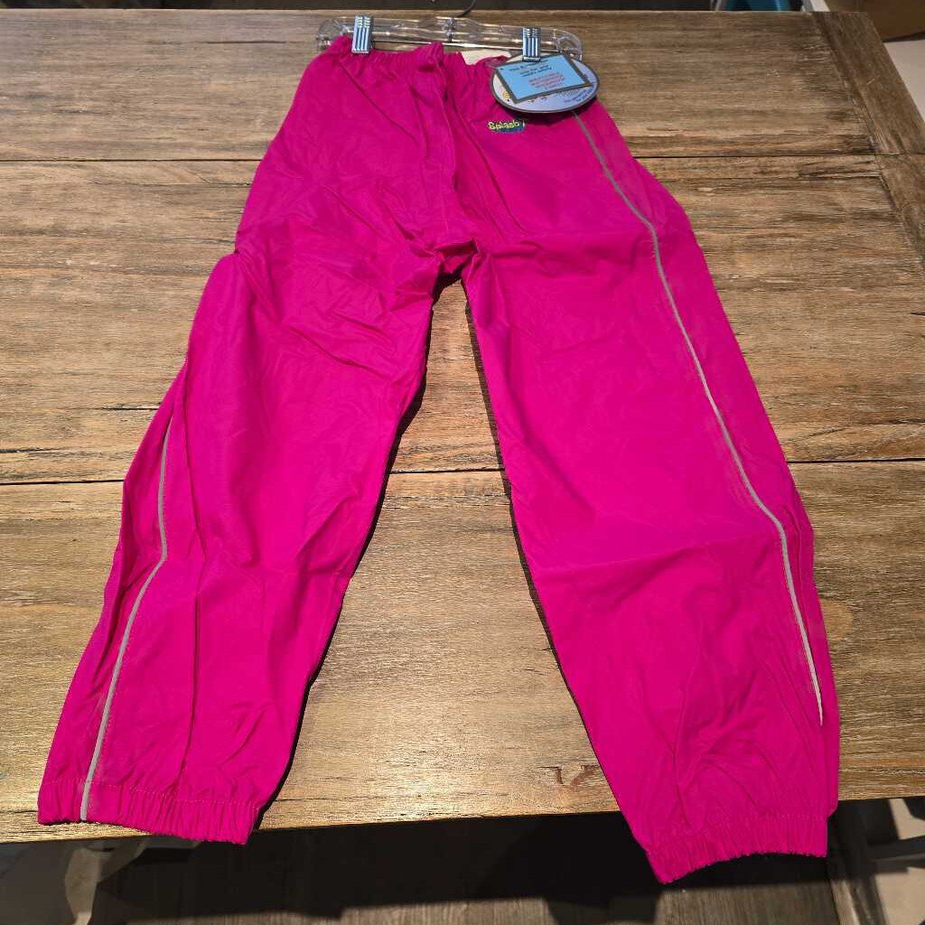 Splashy splash pants hot pink 3T