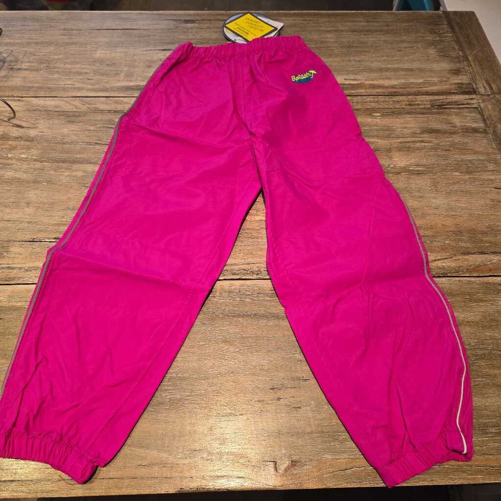 Splashy splash pants hot pink 4T
