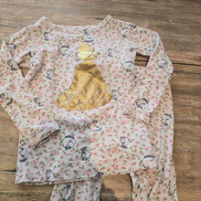 Load image into Gallery viewer, Gap Disney Beauty and the Beast white cotton pyjamas 3T
